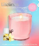 Lifelines Flameless Candle Diffuser Clickwick Essential Oil Blend, Rechargeable. Fixed Price $29.45.