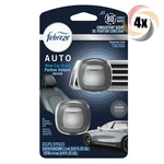 4X Packs Febreze Auto New Car Scent Vent Clip Air Freshener 2 Each 4.4ML. Fixed Price $47.31.