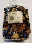 Old Candle Barn Fresh Linen 8 Cup Bag Of Potpourri Bowl Filler - Home Fragrance. Fixed Price $26.95.
