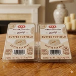 2 Pack Of Heb Bakery Butter Tortilla Scented Wax Melts Flavor Favorites. Fixed Price $18.99.