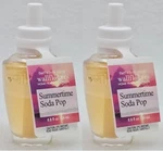 2 Bath & Body Works Summertime Soda Pop Wallflowers Scented Oil Bulb Refills. Fixed Price $18.39.