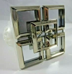 Bath & Body Works Home Wallflower Diffuser Plug-in Silver Square Shield Mirror. Fixed Price $19.99.