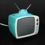 Scentsy Telly Warmer Tv Antenna Mcm 50S Retro Retired Teal Complete No Box. Fixed Price $51.18.
