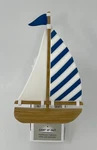 Bath & Body Works Sail Boat Night Light Up Wallflower Fragrance Plug In Holder. Fixed Price $29.99.