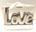 Lavender Peony Love Sign Fragranced Ceramic Sachet Gift Home Decor. Fixed Price $19.99.