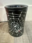 Scentsy Creepy Crawly Wax Warmer Light-up Halloween Spider Web Retired. Fixed Price $28.99.