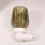 Scentsy Gatsby Mini Plug-in Wax Warmer Iridescent Glass Un-used, Incomplete. Fixed Price $12.00.