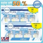 Febreze Plug Air Freshener Scented Oil Refill Linen & Sky, 8 Count. Fixed Price $32.43.