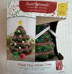 Scentsationals Christmas Holiday Wax Warmer: Plaid Tree. Fixed Price $35.99.