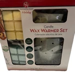 Huntington House Candle Wax Warmer Set Base Lght Bulb Plug Tray Noflame Or Smoke. Fixed Price $15.00.