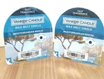 Yankee Candle Wax Melt Tart Singles 2 Mediterranean Breeze 0.8 Oz Each New. Fixed Price $7.50.