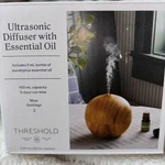 Threshold Ultrasonic Diffuser With Essential Oil New In Open Box Eucalyptus. Fixed Price $13.00.