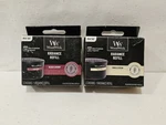 Set Of 2 Woodwick Candle Radiance Warmer Refill Vanilla Bean & Black Cherry Nib. Fixed Price $14.72.