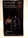 Pinnacle Brands Ceramic Incense Waterfall Fountain Holder & 24 Cones. Fixed Price $14.48.