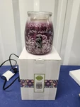 Scentsy Love Is All You Need Wax Warmer In Box 2016 Retired Purple Floral Glass. Fixed Price $22.32.