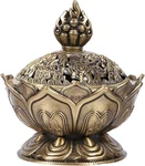 Incense Holder, Burner Backflow Vintage Cone Charcoal Home Decoration Lotus Clas. Fixed Price $16.19.