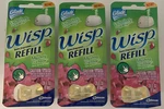 Three Glade Wisp Home Fragrancer Refill Mystery Garden .26 Oz 2004 New Sealed. Fixed Price $17.99.