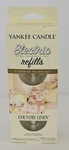 Yankee Candle Electric Plug Fragrance Country Linen Refill New. Fixed Price $19.95.