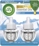 Air Wick Essential Oils Refills Fresh Linen Pack Home Fragrance Up To 120 Days. Fixed Price $8.99.