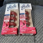 Glade Scented Oil Refills Apple Cinnamon 2 Boxes 8 Candles New. Fixed Price $19.99.