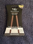 Woodwick White Teak Auto Fragrance Refill Air Freshener Sticks. Fixed Price $22.99.