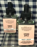 2-PACK New Spring Apple Wallflower Refill Bulb Sealed Bath & Body Works. Fixed Price $26.00.