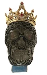Bath & Body Works Halloween Black Crown Skull King Wallflower Light Up Plug. Fixed Price $18.95.