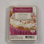 Scentsationals "cupcake" 1 Pack Food Scented Wax Cubes 2.5OZ. Fixed Price $5.95.