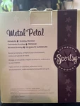 Brand New - Scentsy Metal Petal Premium Scenty Wax Warmer Base & Dish. Retired. Fixed Price $24.99.