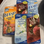 Glade Wisp Flameless Candle Refill Lot Of 5 Johnson Assortment. Fixed Price $19.95.