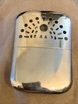 Vintage Hand Warmer Peacock Design, Made Japan Pat. No. 463177. Fixed Price $16.00.