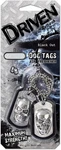 Refresh Your Car! Driven Scented Dog Tag Truck Auto Air Freshener, Black Out. Fixed Price $74.00.