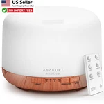 Asakuki 500ML Essential Oil Diffuser Humidifier Remote Led Quiet Mist From Usa. Fixed Price $37.88.