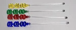 Millennium 2000 Y2K New Years Plastic Stirrer Sticks 01-01-00 Set Of 4. Fixed Price $11.24.
