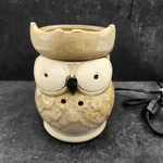 Owl Wax Warmer Interek #3176672 Beige Ceramic. Fixed Price $15.00.