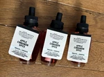 Lot Set 3 Apple Cinnamon Spice Wallflower Refill Bulbs Sealed Bath & Body Works. Fixed Price $22.50.