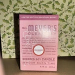 Mrs Meyers Cranberry Candle 4.9 Oz Clean Day Glass Jar Limited Edition New Nib. Fixed Price $15.00.