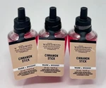 3 Bath & Body Works Cinnamon Stick Wallflower Fragrance Refill Bulb Plug Lot. Fixed Price $19.99.