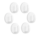 Lightstar 6 Pcs Adhesive Plastic Hooks Small Wall For Hanging, Drill-.... Fixed Price $16.97.