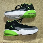 DA8021-003 Air Jordan Max Aura Size 7Y Black Grey Lime Green. Fixed Price $72.00.