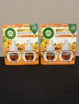 2X Air Wick Essential Mist Scented Oil Plug In Refill 2PK Hawaii Papaya Hibiscus. Fixed Price $22.47.