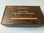 Aeshory Luxury Car Diffuser Set Premium Essential Oils Scents 3X0.27 Fl Oz. Fixed Price $6.00.