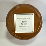 Huntington Home Berry Almond 12OZ 5 Soy Candle New 3 Wick. Fixed Price $14.03.