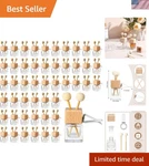 Chic 8ML Car Diffuser Bottles - 60 Piece Air Freshener Set For Home & Office. Fixed Price $55.50.