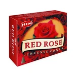 Hem Red Rose Incense Cones Case Of 12 Boxes (10 Each) Romantic. Fixed Price $17.38.