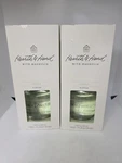 Hearth & Hand Magnolia, Pomelo Oil Diffuser 11.83 Fl Oz 7 Reeds (2 Pack). Fixed Price $43.50.
