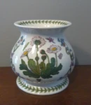 Portmeirion Botanic Garden Oil Burner Wax Candle Warmer Butterfly Flowers. Fixed Price $14.00.
