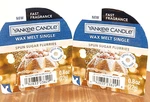 Yankee Candle Spun Sugar Flurries Wax Melt Tart Singles 2 0.8 Oz Each New. Fixed Price $12.50.