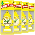 Little Trees U6P-60105 Vanillaroma Hanging Air Freshener For Car/home 24 Pack!. Fixed Price $19.95.