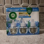 Air Wick Essential Oil Scented - Fresh Linen = 3 Refills. Fixed Price $5.99.